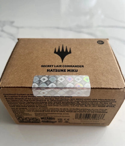 Secret Lair Commander Deck: Hatsune Miku - NEW SEALED IN HAND - Ships ASAP