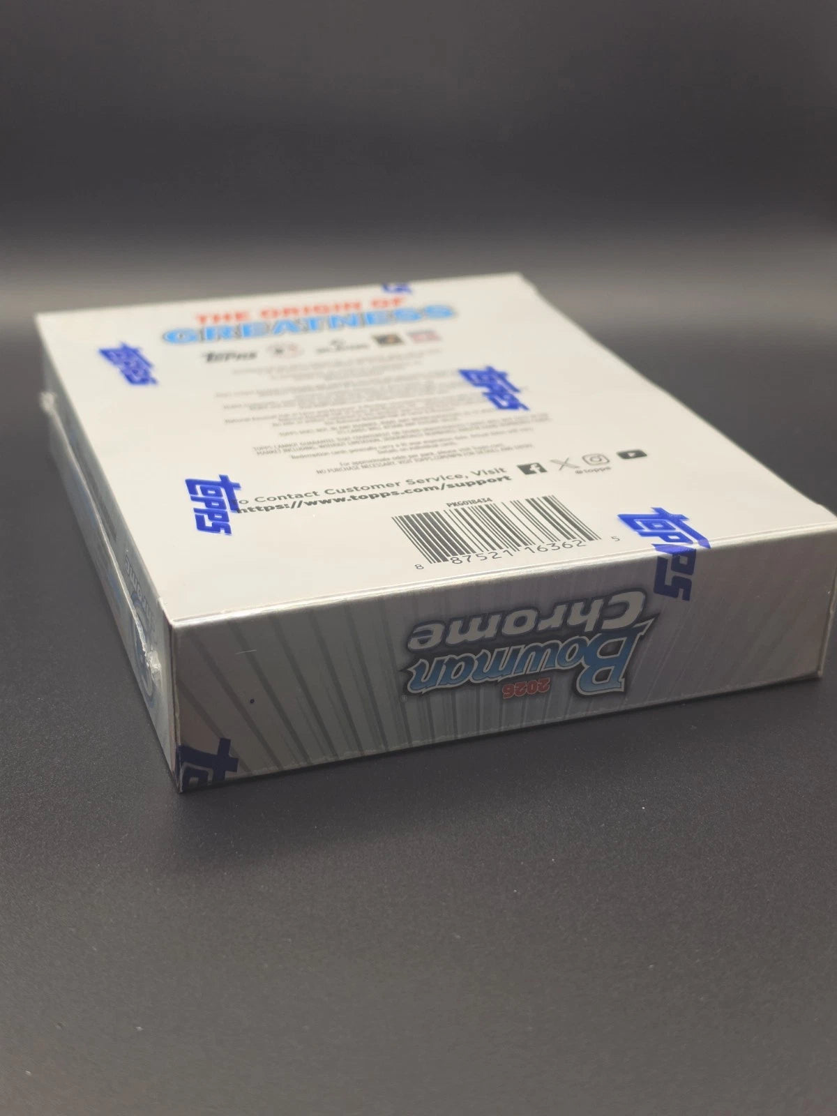 Topps 2026 Bowman Chrome Mega Box Baseball Trading Cards 36 Cards MLB