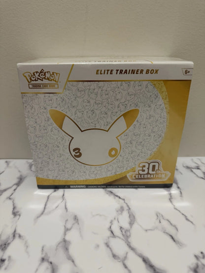 Pokemon 30th Anniversary Celebration Elite Trainer Box ETB - SEALED