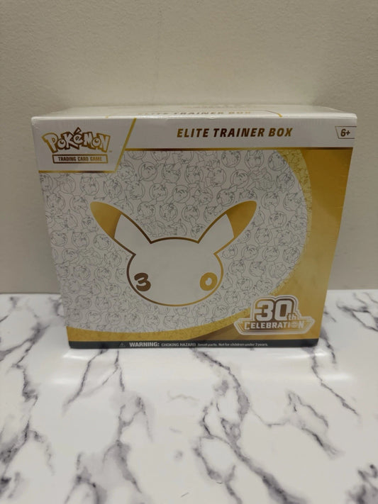 Pokemon 30th Anniversary Celebration Elite Trainer Box ETB - SEALED