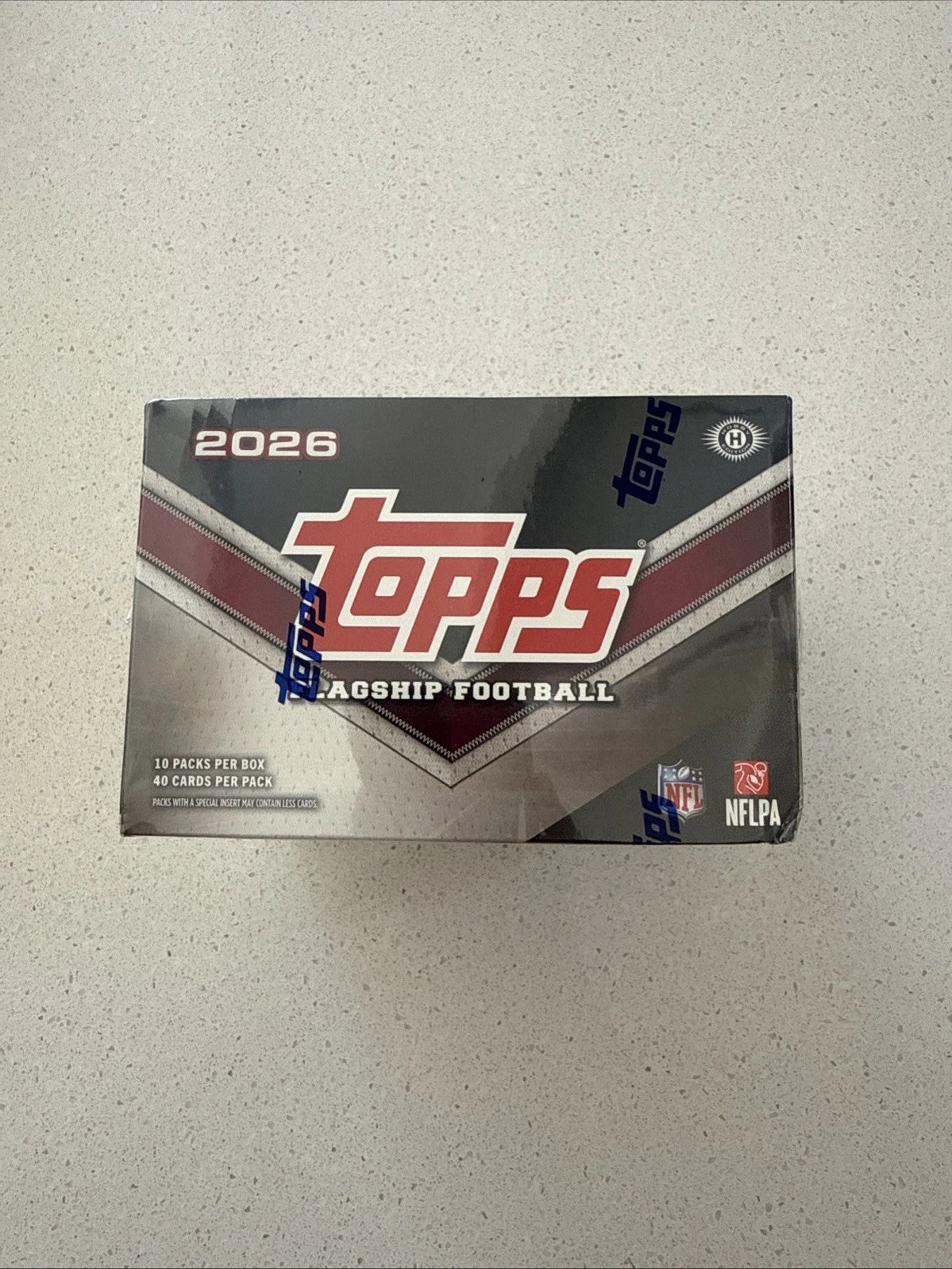 2026 Topps Flagship Football Jumbo Hobby Box Factory Sealed In Hand - READY TO SHIP